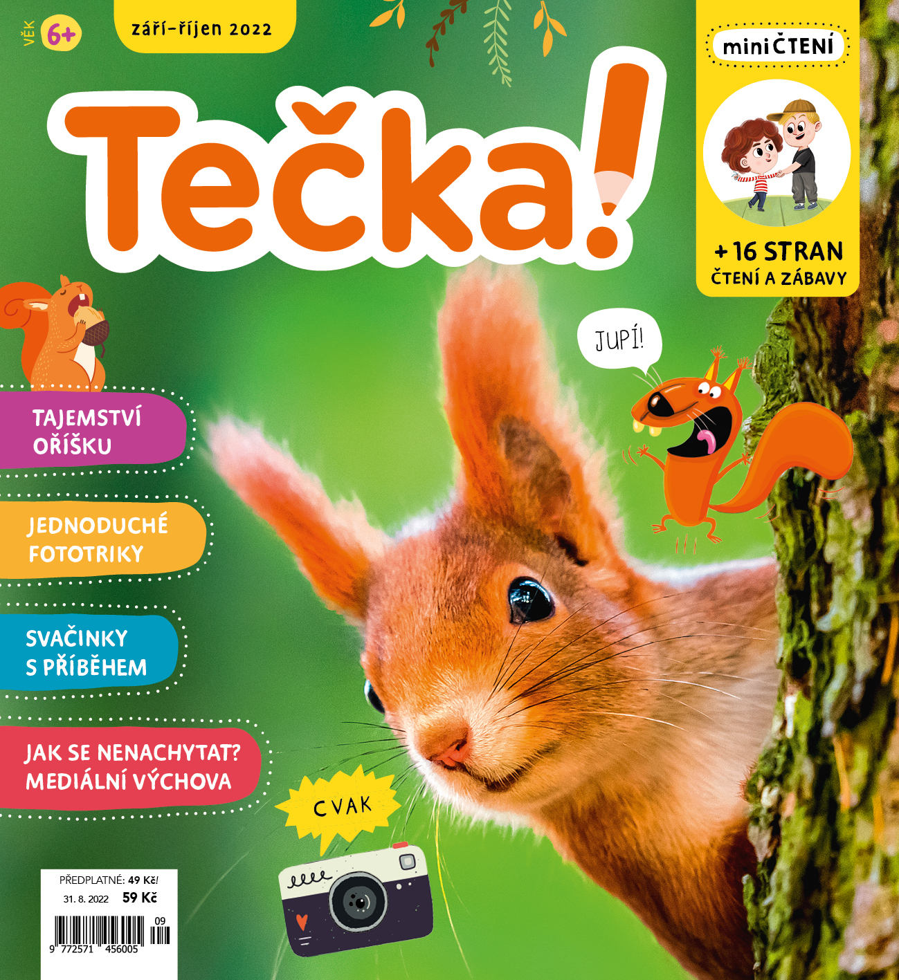 obálka časopisu Tečka! 9-10/2022