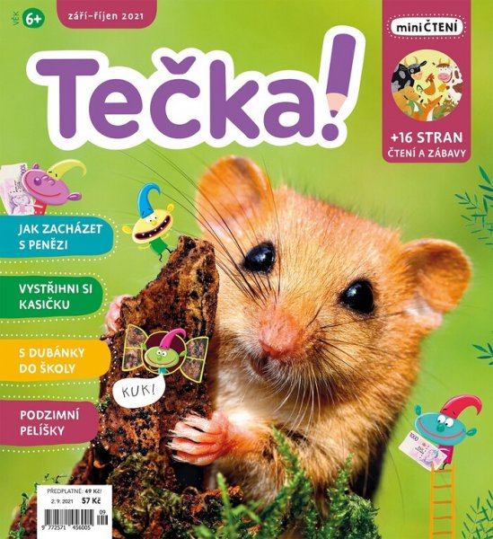 obálka časopisu Tečka! 9-10/2021