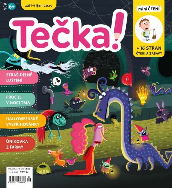 obálka časopisu Tečka! 9-10/2025