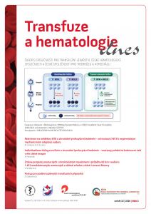 obálka časopisu Transfuze a hematologie dnes  2/2026