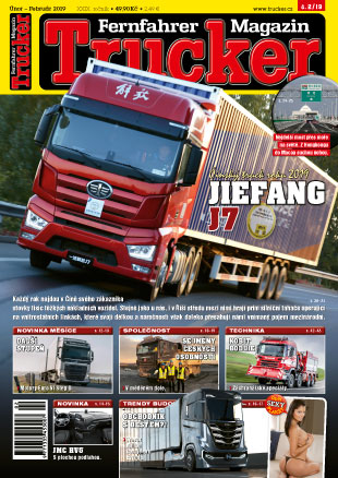 obálka časopisu Trucker 2/2019