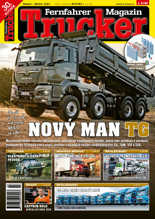obálka časopisu Trucker 3/2020