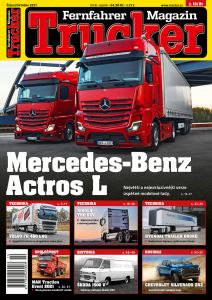 obálka časopisu Trucker 10/2021