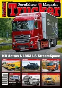 obálka časopisu Trucker 11/2022
