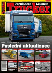 obálka časopisu Trucker 12/2022