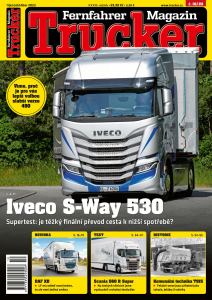 obálka časopisu Trucker 10/2023