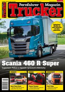 titulní strana časopisu Trucker 2023//5