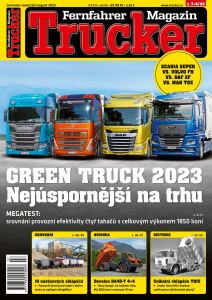 obálka časopisu Trucker 7-8/2023