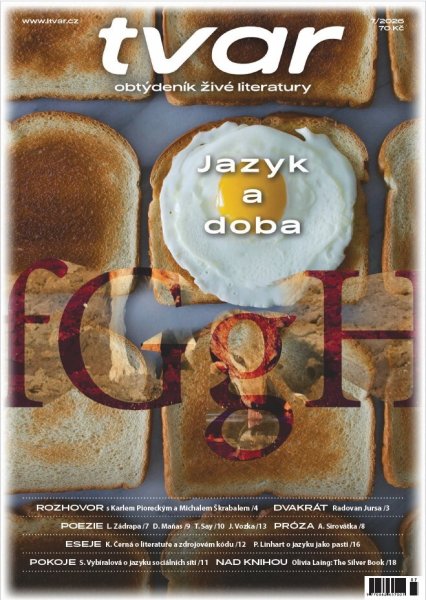 obálka časopisu Tvar 7/2026