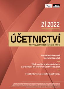 obálka časopisu Účetnictví nevýdělečných organizací a obcí Účetnictví nevýdělečných organizací a obcí 2/2022