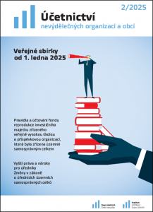 obálka časopisu Účetnictví nevýdělečných organizací a obcí 2/2025