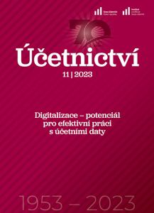 obálka časopisu Účetnictví Účetnictví 11/2023