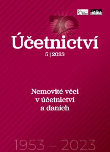 obálka časopisu Účetnictví Účetnictví 5/2023