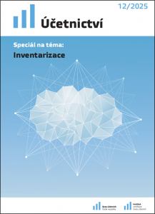 obálka časopisu Účetnictví 12/2025