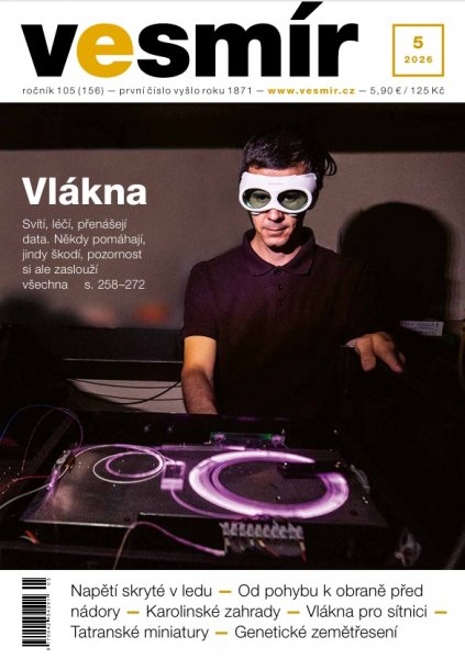 obálka časopisu Vesmír 5/2026
