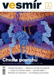 obálka časopisu Vesmír 3/2022