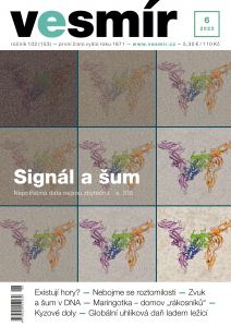 titulní strana časopisu Vesmír 2023//6