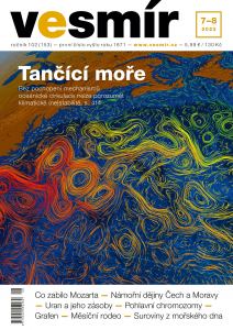titulní strana časopisu Vesmír 2023//7