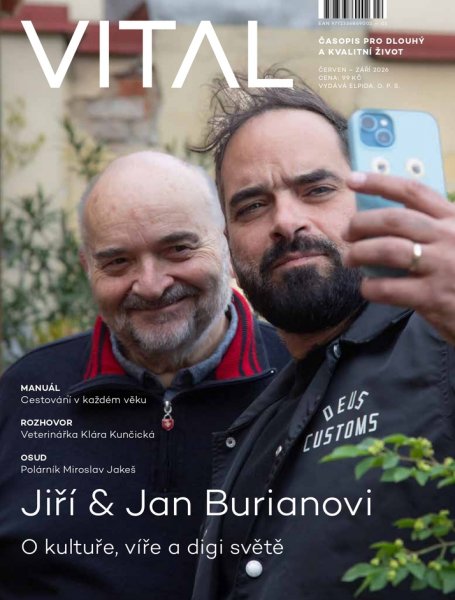 titulní strana časopisu Vital 2026//2
