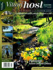 obálka časopisu Vítaný host na Šumavě a v Českém lese 1/2026
