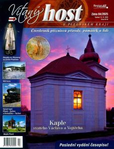 obálka časopisu Vítaný host v Plzeňském kraji 4/2025