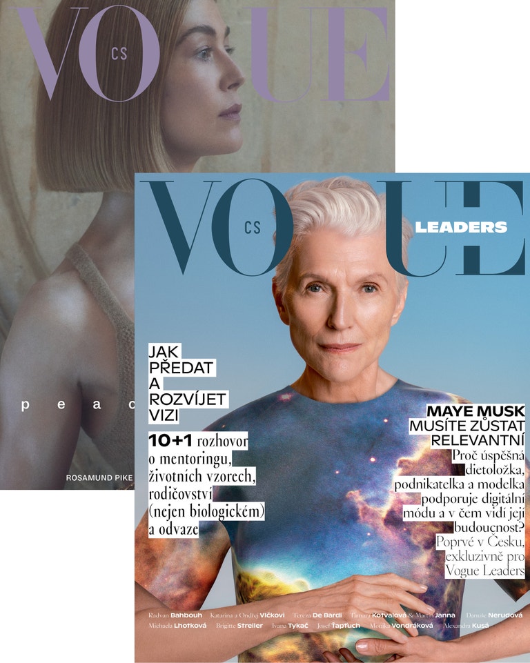 titulní strana časopisu VOGUE 2021//12