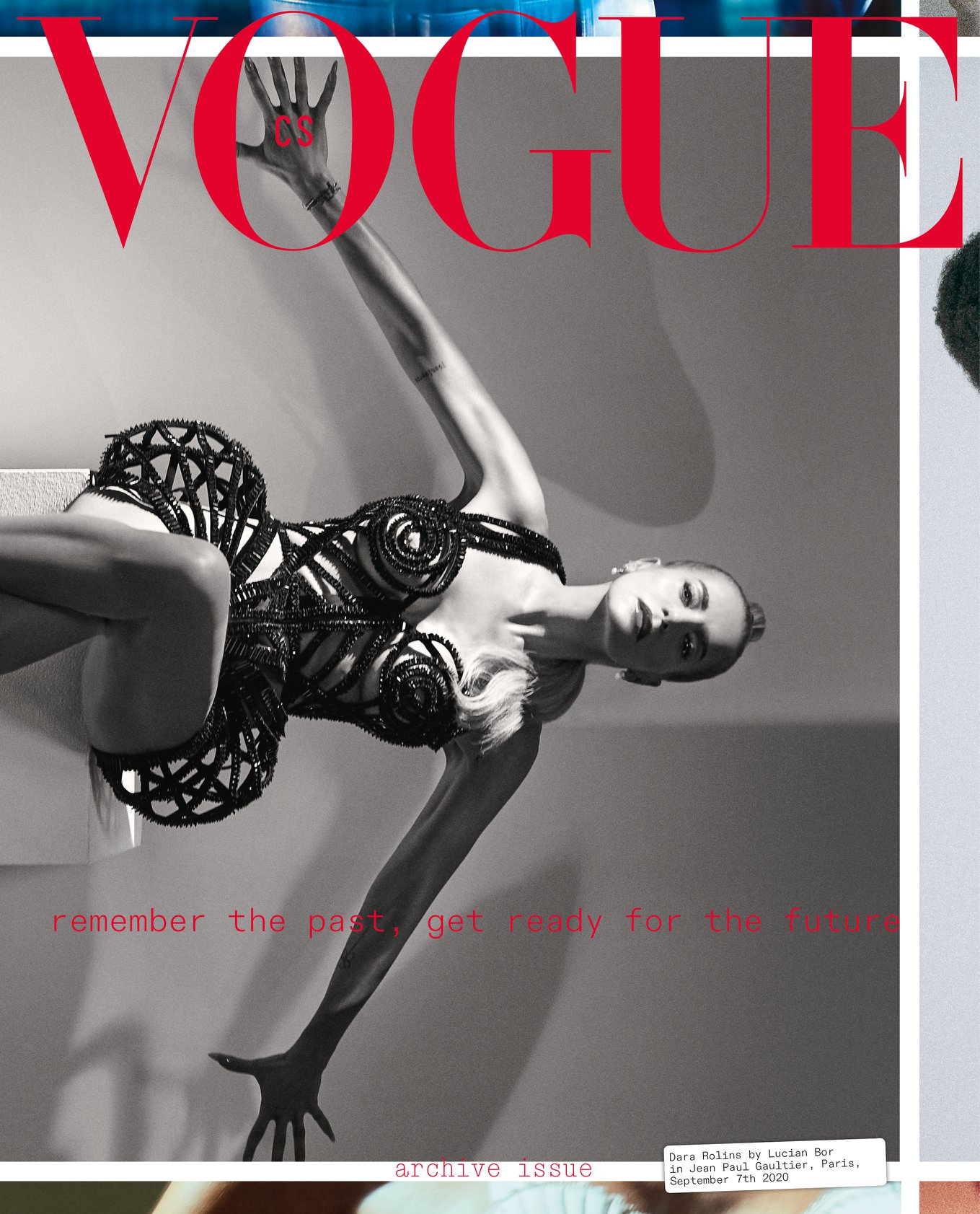 obálka časopisu VOGUE 10/2020