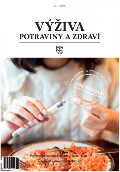 obálka časopisu Výživa, potraviny a zdraví 6/2025