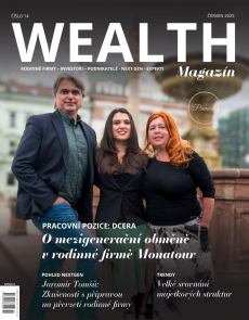 obálka časopisu Wealth Magazín - Premium 2/2025 (14) červen