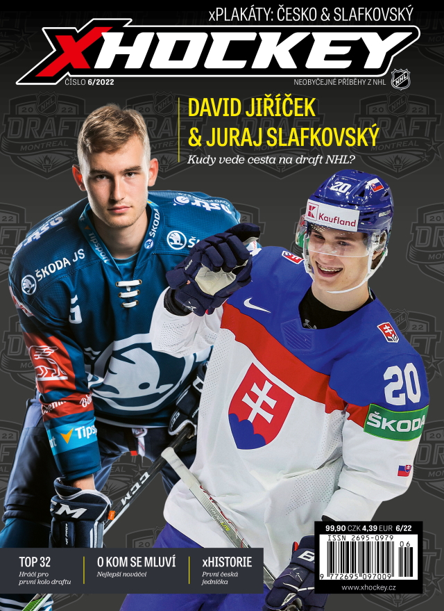 obálka časopisu xHOCKEY 6/2022