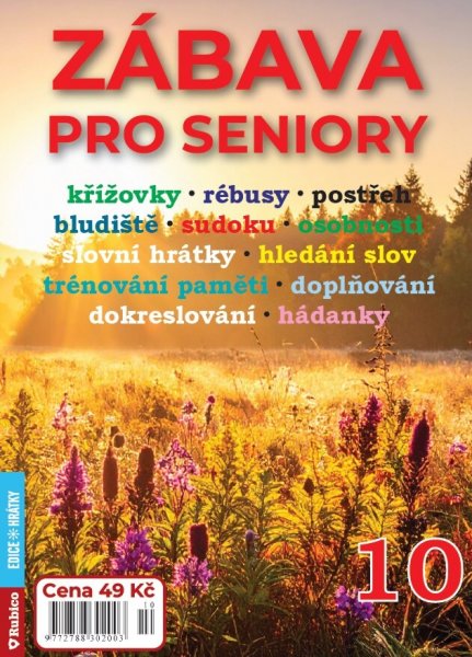 obálka časopisu Zábava pro seniory 10/2025