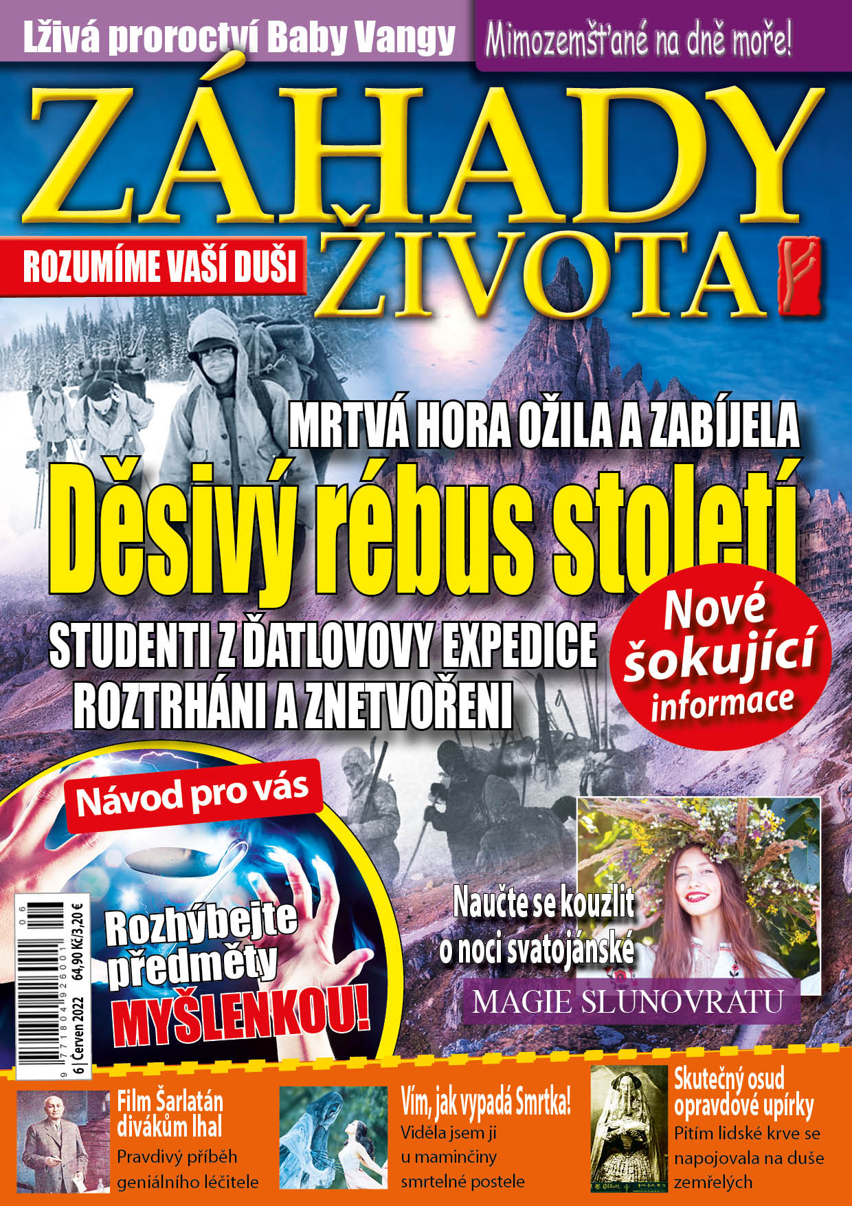 obálka časopisu Záhady života 6/2022