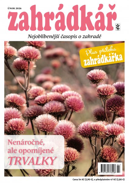 obálka časopisu Zahrádkář 2/2026