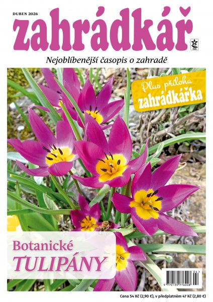 obálka časopisu Zahrádkář 4/2026