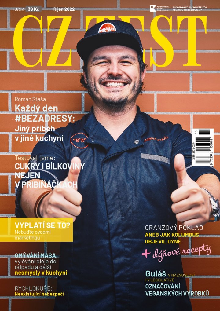 titulní strana časopisu CZ TEST a jeho předplatné