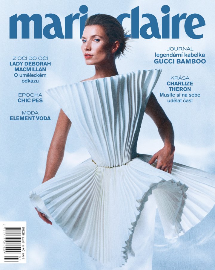 titulní strana časopisu Marie Claire a jeho předplatné