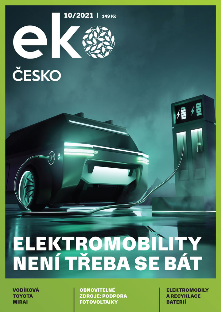 titulní strana časopisu EKO Česko a jeho předplatné