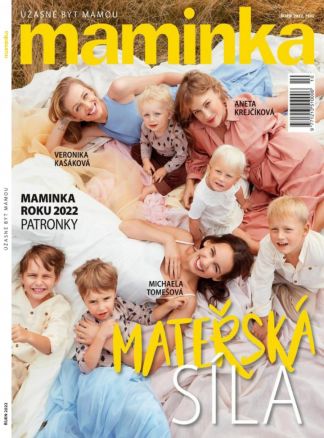titulní strana časopisu Maminka a jeho předplatné