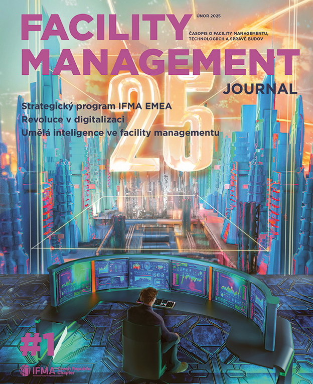 titulní strana časopisu Facility Management Journal a jeho předplatné