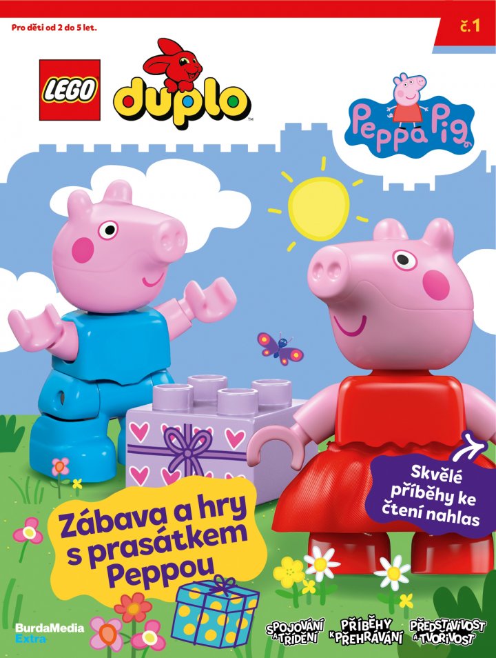 titulní strana časopisu LEGO Duplo a jeho předplatné