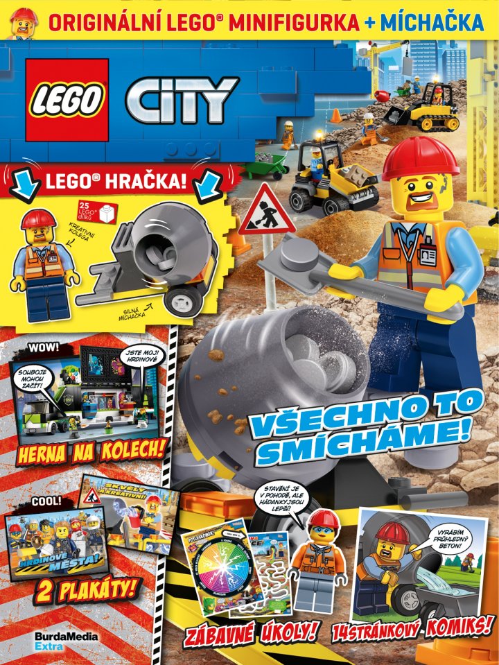 titulní strana časopisu LEGO® City a jeho předplatné