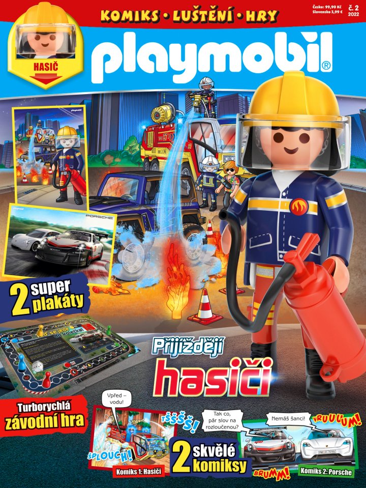 titulní strana časopisu Playmobil a jeho předplatné
