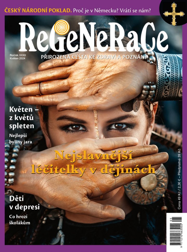 titulní strana časopisu ReGeNeRaCe a jeho předplatné