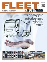 titulní strana časopisu FLEET & business a jeho předplatné