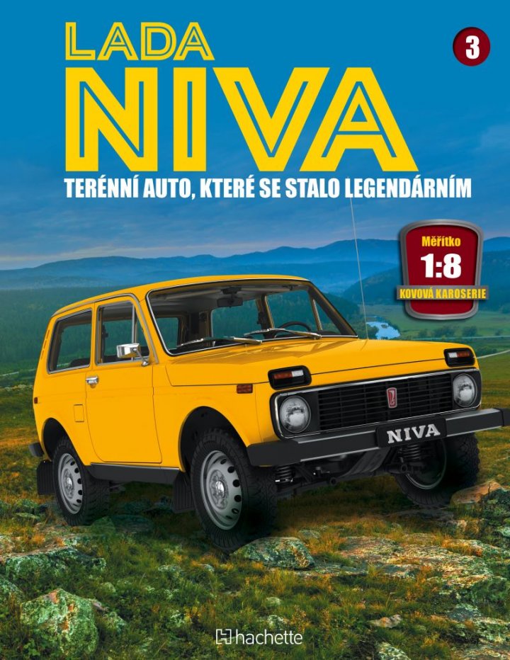 titulní strana časopisu LADA NIVA a jeho předplatné