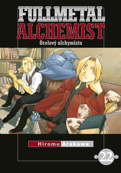titulní strana časopisu Fullmetal Alchemist a jeho předplatné
