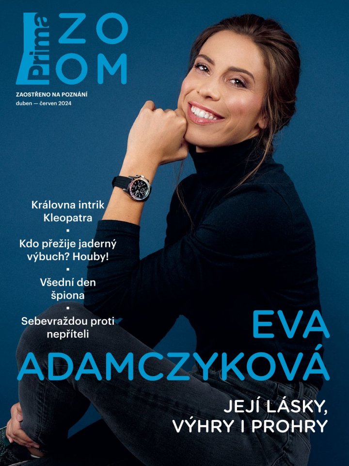 titulní strana časopisu Prima Zoom a jeho předplatné