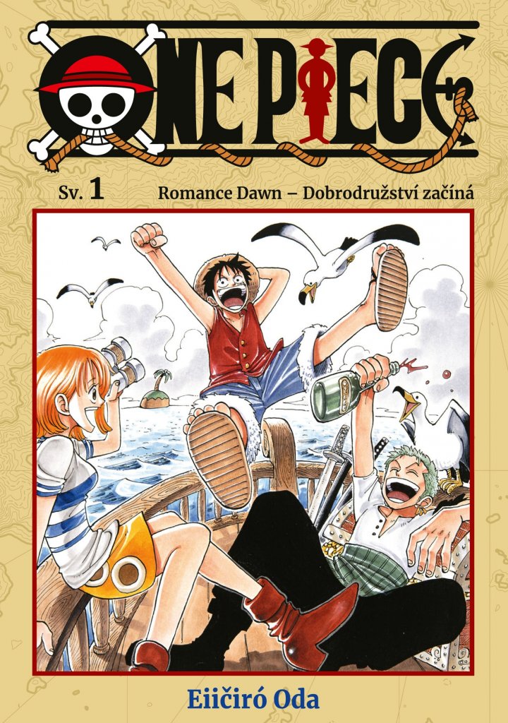titulní strana časopisu One Piece a jeho předplatné