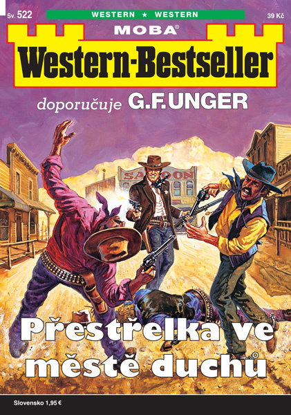 titulní strana časopisu MOBA - Western-Bestseller a jeho předplatné