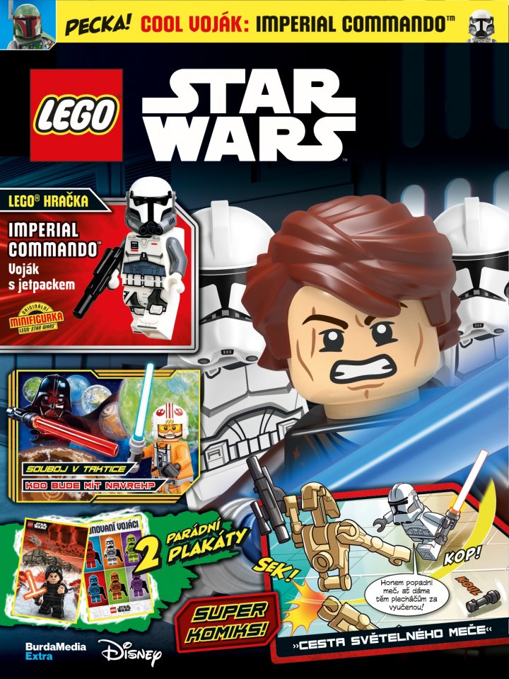 titulní strana časopisu LEGO® STAR WARS ™ a jeho předplatné